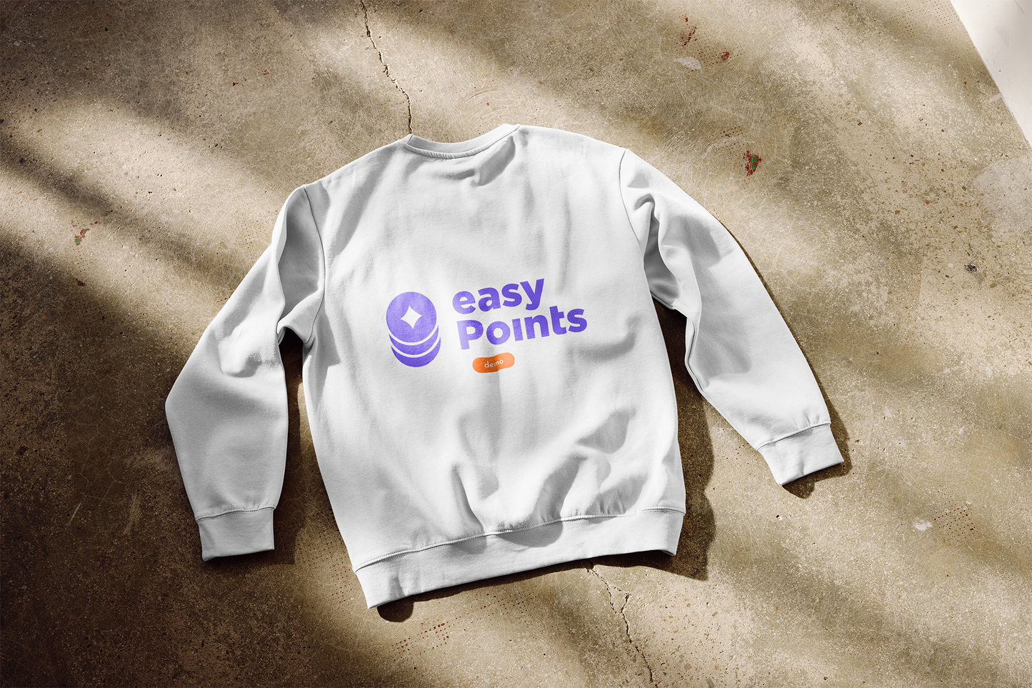 [フリーサイズ] easyPoints ヘビーウェイト オーバーサイズスウェット